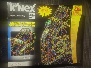 K’NEX Cobra's Curse Dueling Coaster 2010 Set 51023 New - Picture 1 of 3