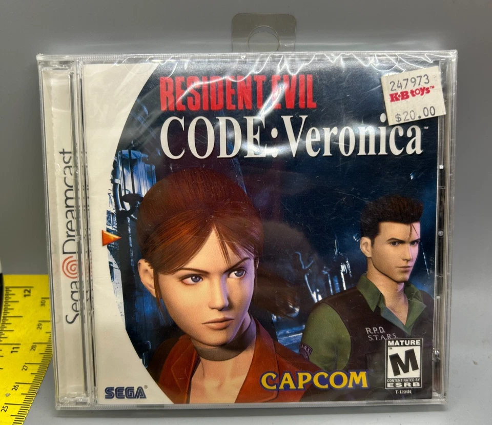 Resident Evil Code Veronica Sega Dreamcast SEALED NEW CIB NIB Unused - Image 1 of 4