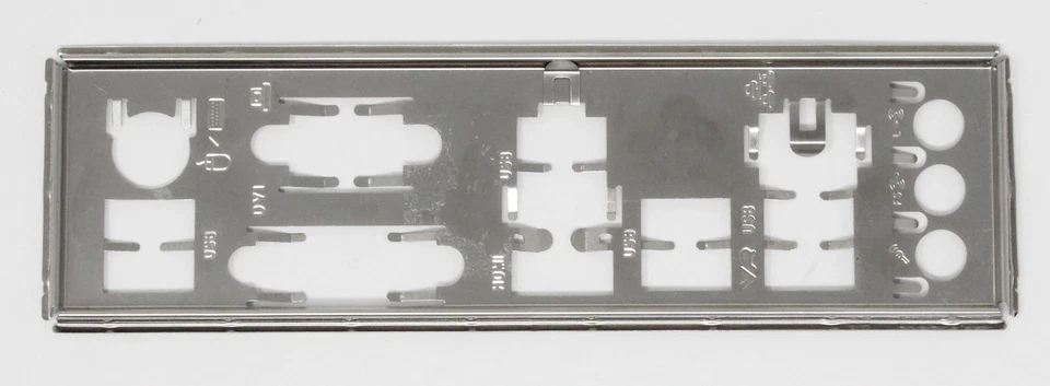 MSI B450M Pro-VDH Plus - ATX Blende Slotblende IO Shield Slotblech (#30843) - Bild 1 von 1