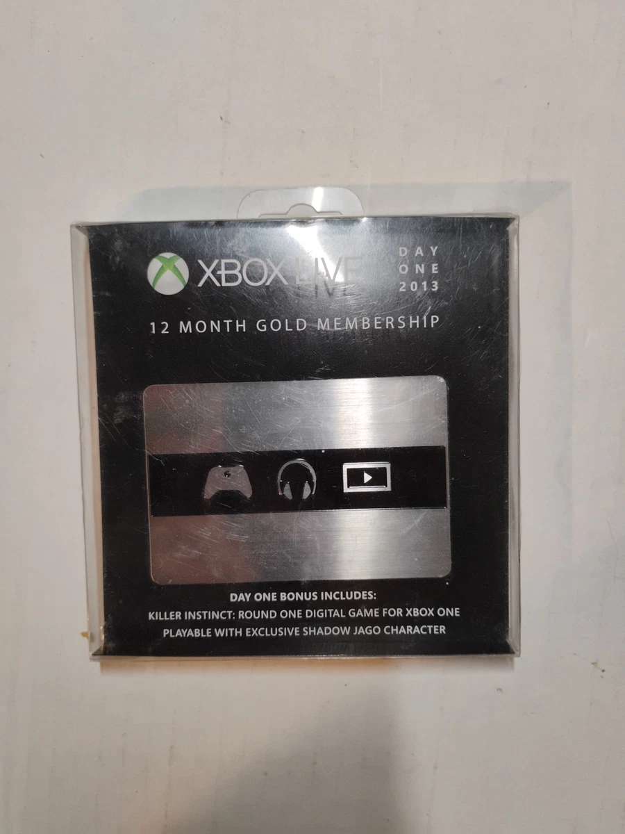 Xbox Live 12 Month Gold Subscription Card for sale | eBay