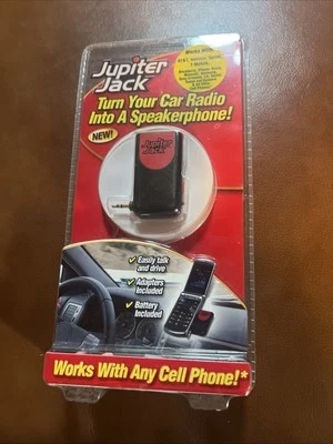 Kit adaptador convertidor de altavoces para teléfono celular Jupiter Jack MANOS LIBRES para automóvil *NUEVO* Foto 1 de 2