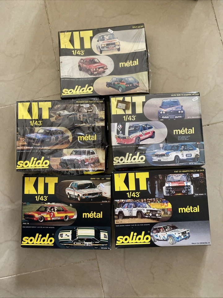 SOLIDO-KIT MÉTAL  A Monter -réf: 19K-69K-50K-54K-5089 - Photo 1/4