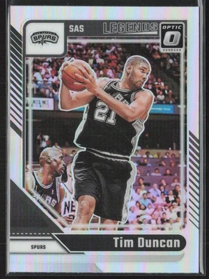 Holograma Tim Duncan Donruss Optic #248 2024-25 Foto 1 de 2