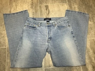 Pantalones de mezclilla London Jean para mujer talla 8 calidad premium lavado medio botón mosca Foto 1 de 4