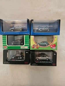 MODEL POWER MINIS - HO SCALE 1:87 - DIE CAST METAL - SET OF 6 Model Power, RICKO - Picture 1 of 10