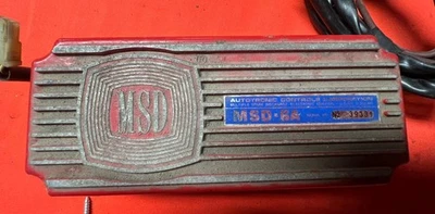 MSD Ignition 6A Vintage Multiple Spark Discharge Ignition Box Chevy Ford Mopar - Image 1 of 4