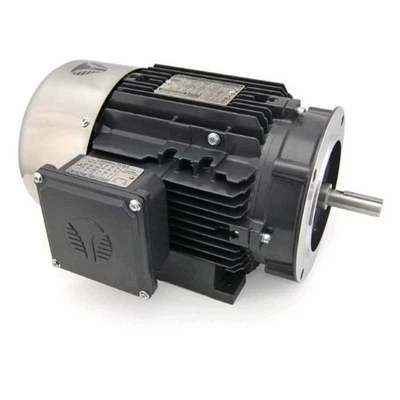 Techtop CB3-AL-TF-56C-2-B-D-1 Motor 1 HP 3490 Rpm 3-PH 208-230/460 Volt 56C - Image 1 of 4