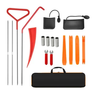 18-piece car emergency kit with window wedge, air wedge bag pump, long distance - Picture 1 of 6