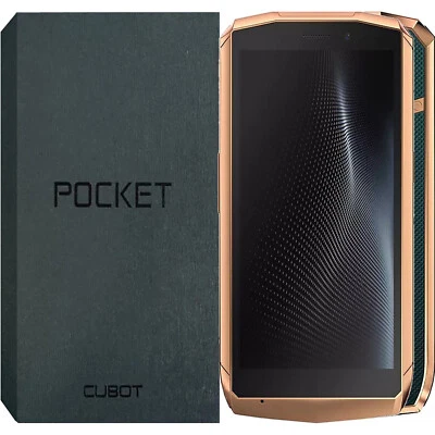 Cubot Pocket 4G/LTE Green 64GB + 4GB Dual-SIM Factory Unlocked GSM NEW - Image 1 of 4