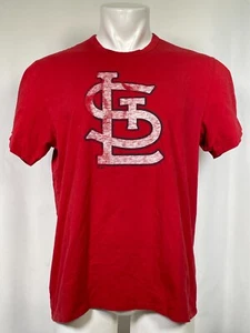 St Louis Cardinals '47 Red Grit Distressed Scrum Logo T-Shirt Herren XL - Bild 1 von 9