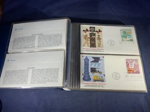 F5-4 ERSTTAGSBRIEFE / BRIEFMARKEN - VEREINIGTE STAATEN ERSTTAGSBRIEF GESELLSCHAFT - IM BINDER - Bild 1 von 11