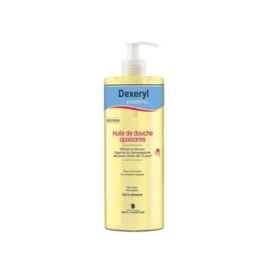 Pierre Fabre Health Care Dexeryl Essential Soothing Shower Oil 17.5 FlOz (500ml)