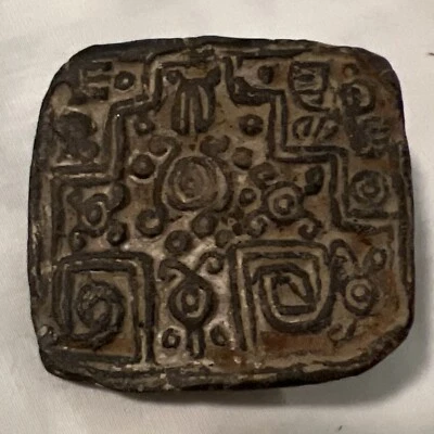 Sello textil de tela de sello de arcilla de rana Foto 1 de 4