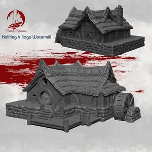 Watermill - DND - Dungeons & Dragons - RPG - Pathfinder - Tabletop - TTRPG - Hal - Bild 1 von 3