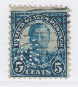 Perfin USA gebrauchte Briefmarke A25P44F19754 - Bild 1 von 1