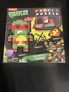 ROMPECABEZAS NUEVO Y SELLADO TORTUGAS NINJA ADOLESCENTE MUTANTE RAPHAEL 350 PIEZAS PÍXELES Raro - Imagen 1 de 2