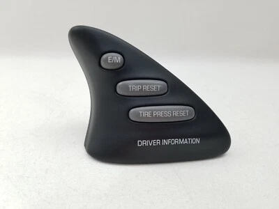 2000-2003 Pontiac Bonneville trip tire pressure driver information switch - Image 1 of 4