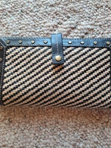 Fossil Zebra Print Like Wallet Used Nice - Picture 1 of 5