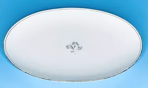 Noritake BESSIE 5788 Flowers Porcelain 12 3/8” Oval Serving Platter - Picture 1 of 5