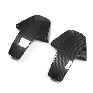 2Pcs Dry Carbon Fiber Seat Back Cover For BMW G80 M3 G26 M5 M8 X3M X4M F97 - Foto 1 di 8