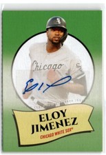 2020 TOPPS MONTGOMERY CLUB STICKER DESIGN ELOY JIMENEZ AUTO WHITE SOX #8-A