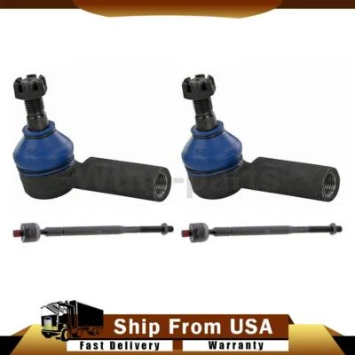 Extremos de barra de amarre exterior interior delantero Mevotech 4 piezas para Toyota RAV4 2,0 L 1996-2000 Foto 1 de 4