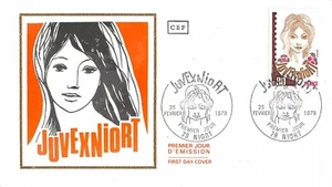 Enveloppe FDC FRANCE JUVEXNIORT 1978 NIORT n2 - Picture 1 of 1