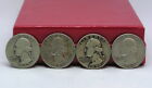 1945P 1956D 1957D 1964D Washington Quarters, U.S. Mint (1932 - 1998) #101