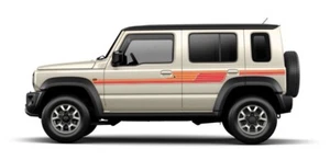 YASS BODY STRIPE DECAL KIT : SUZUKI JIMNY XL WAGON (JC74) - Picture 1 of 5