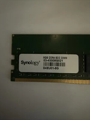 Synology 8GB DDR4 Ecc DIMM 03-45008G021 - Image 1 of 4