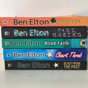 Ben Elton Book Bundle x 5 Paperback books job lot - Picture 1 of 8