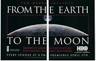 1998 HBO From the Earth to the Moon Tom Hanks annonce/affiche imprimée vintage