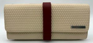 Bolso sin asas Jantaminiau KLM Airlines vintage primera clase amenity cómodo - beige - Imagen 1 de 8