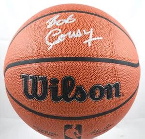 Bob Cousy Autographed Authentic Series NBA Wilson Basketball-Beckett W Hologram - Picture 1 of 3