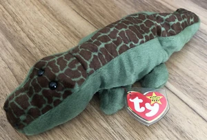1993 Mint "Ally" The Alligator TY Beanie Baby PVC Pellets Style 4032 - Bild 1 von 8