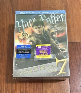 NEU SELTEN Harry Potter und die Heiligtümer des Todes: Teil 1 3D/Teil 2 3D (Blu-ray Disc - Bild 1 von 4