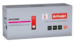 Toner Activejet ATK-5220MN (Kyocera TK-5220M de remplacement ; Supreme ; 1200 pages ; rouge) - Photo 1/1