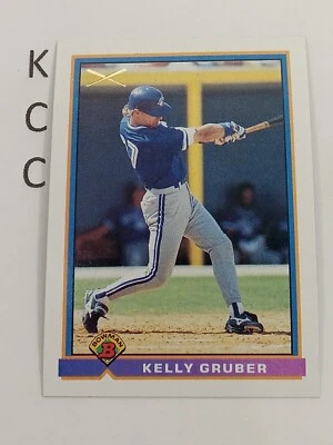 1991 Bowman Baseball #369 Kelly Gruber Toronto Blue Jays - Image 1 of 2