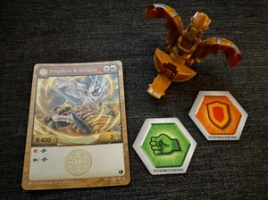 BAKUGAN Aurelus/Haos "PEGATRIX & GILLATOR" B400 2 BAKUCORES - Picture 1 of 2