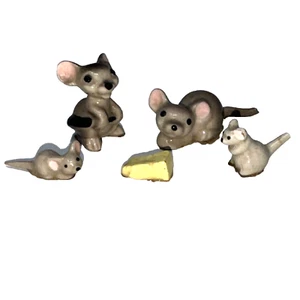 Hagen Renaker 1-1/2" Miniature Mice Lot of 5 Figurines - Picture 1 of 24