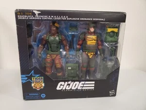 GI JOE CLASSIFIED ROADBLOCK TRIPWIRE & MACLEOD TIGER FORCE TARGET EXCLUSIVE! - Picture 1 of 8
