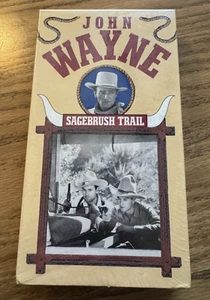 Sagebrush Trail (VHS, 1994) John Wayne, Classic Western, New/Factory Sealed - Picture 1 of 2