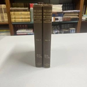 The Religion Of Israel, 2 Volumes, H/C James Robertson  - Bild 1 von 12