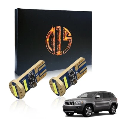 Bombilla LED blanca T10 194 W5W matrícula para Jeep Grand Cherokee 1999-2013 Foto 1 de 4