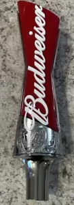Budweiser Bowtie Logo Beer Tap Handle 13” Tall - Picture 1 of 12
