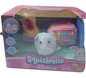 Squishmallows Squishville! Star Student Mini Set di peluche 2 pollici nuovissimo - Foto 1 di 4