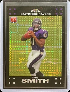 Troy Smith - Black XFractor - 2007 Topps Chrome Football - Rookie #TC169 - Bild 1 von 1