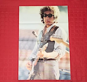 BOB DYLAN VINTAGE POSTER 1981 cm. 56 x 85 - FROM ITALY - EXCELLENT CONDITION - Foto 1 di 1