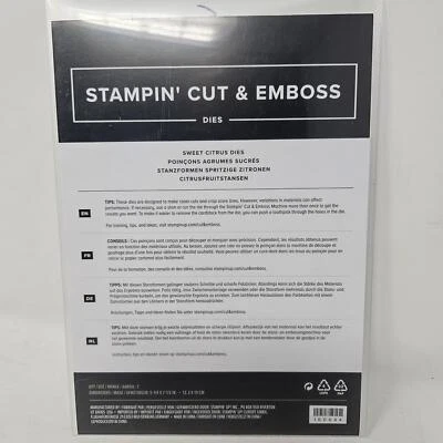 Stampin Up Cut & Emboss Dies Seasonal Branches #161364 Crafts Scrapbooking - Image 1 of 2