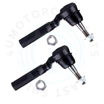 2x Kit de ligação de extremidade de haste de amarração externa dianteira compatível com Chevrolet Malibu 2004-2012 - Imagem 1 de 4